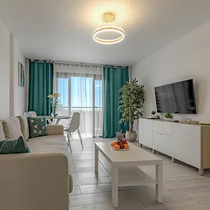 Appartamento Newly Reformed With Sea View And Pool, Near The Beach, In Playa De Americas Spagna